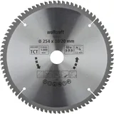 WOLFCRAFT Sägeblatt Kapp- und Gehrungssägeblatt Ø 254 mm