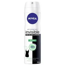 NIVEA Black & White Invisible Active Deospray 200 ml