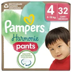 Pampers Harmonie Pants Gr. 4 Windelhöschen 9kg-15kg 32 Stk