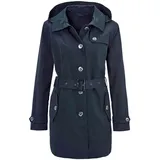 GOLDNER Kurzmantel im Trenchcoat-Stil in marine | Gr.: 42