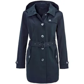 GOLDNER Kurzmantel im Trenchcoat-Stil in marine | Gr.: 42