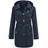 GOLDNER Kurzmantel im Trenchcoat-Stil in marine | Gr.: 42
