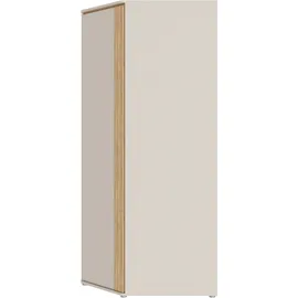 Forte Eckschrank WEXLIN 92,2 x 193,7 x 92,2 cm Beige