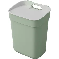 CURVER Ready to Collect Mülleimer 10L – Grün Nachhaltig