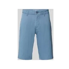 Tom Tailor Herren TTSLIM Chino Shorts, blau, Uni, Gr. 31