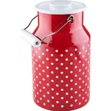 RIESS Riess, Milchkanne mit Deckel Pünktchen