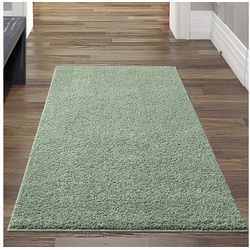 Teppich, Teppich-Traum, rund, Höhe 30 mm grün rund - 120 cm x 120 cm x 30 mm