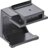 InLine Keystone SNAP-In Blindabdeckung für Modul Steckplatz schwarz 10er