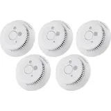 eQ-3 Homematic IP Funk-Rauchwarnmelder mit Q-Label 5er Set