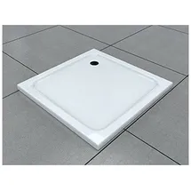 Buylando 80x80 Cm Duschtasse – Flache Acryl Duschwanne – Mit 5 Cm Höhe - Buylando
