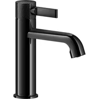 GESSI Inciso- Waschtisch-Einhebelmischer, ohne Ablaufgarnitur, - Metall schwarz