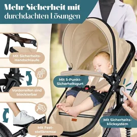 Kesser Loops 3 in 1 beige/schwarz