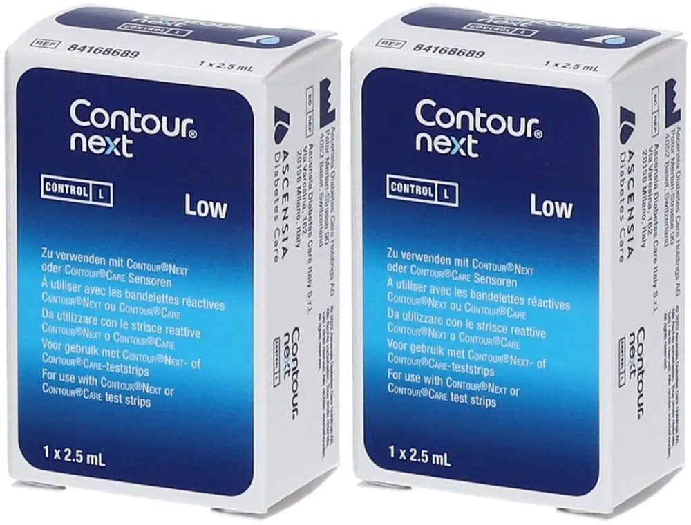 Contour® Next Kontrolllösung niedrig