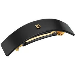 Balmain Hair Couture HC Cellulose Acetate Barrette pour Cheveux Large Black Haarspangen & -klammern