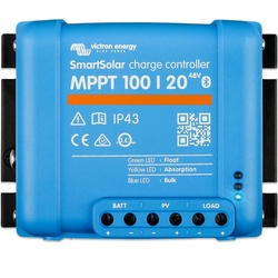 Victron SmartSolar MPPT 100/20 (up to 48V)- 0% MwST. (Angebot gemäß §12 USt Gesetz.)
