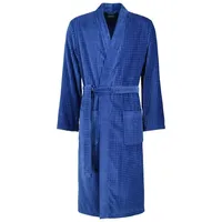 CAWÖ Cawö Bademantel Herren Kimono 3714 saphir - 166 Bademäntel Weiss