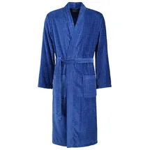CAWÖ Cawö Bademantel Herren Kimono 3714 saphir - 166 Bademäntel Weiss