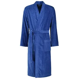 CAWÖ Cawö Bademantel Herren Kimono 3714 saphir - 166 Bademäntel Weiss