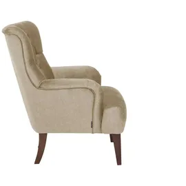 Max Winzer Sessel Brandon Samt 71 x 97 x 0 cm Beige
