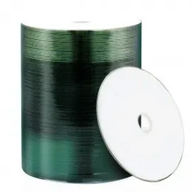 MediaRange MR203-SHRINK, CD-Rohling CD-R 700 MB / 80 min, 52x, Edition, Voll bedruckbar, 100 Stück in ECO-Pack