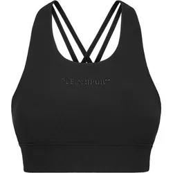 PLEIN SPORT Damen BH Sport-BH, Schwarz, L