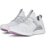 Puma Laguna Fusion Knit Golfschuh, High Rise White Gray, 38