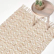Homescapes Flickenteppich Sierra geometrisch gemustert 120/170 cm,