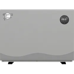 Pool-Wärmepumpe SUMMER FUN "Style & Silence 11 kW", beige, B:43cm H:65,7cm L:89cm, Materialmix, Wärmepumpen, für Pools von 30-55 m3, Topseller