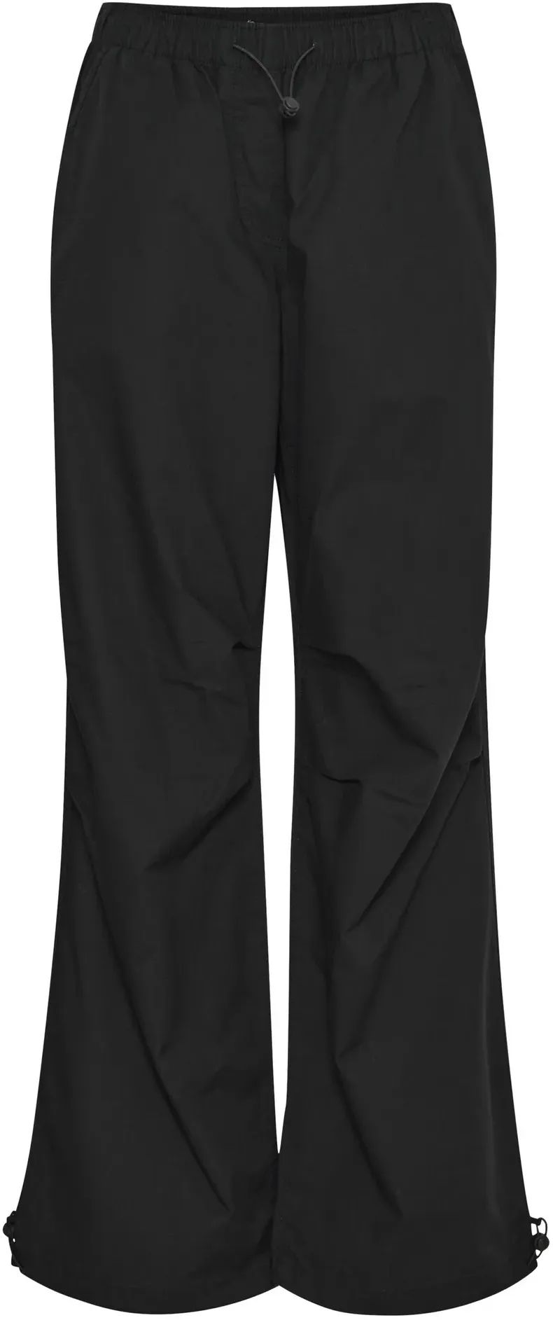 Schlupfhose B.YOUNG "Schlupfhose BYDafie" Gr. 36, N-Gr, schwarz Damen Hosen