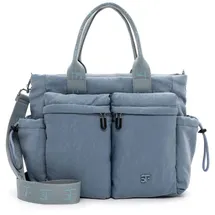 SURI FREY Abby Handbag With Zipper Synthetik Blue