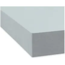 Traumschlaf Spannbettlaken Feinbiber 120 x 200 cm silber
