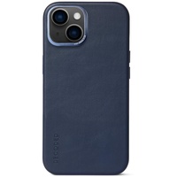 Decoded Leather Backcover iPhone 14 Plus Steel Blue