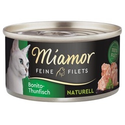 Miamor Feine Filets Naturelle Bonito-Thunfisch 24x80 g