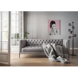 bene living Lounge Sofa Troia Dreisitzer Light Grey