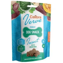 CALIBRA Dog Verve Crunchy Snack Insect&Fresh Duck 150 g