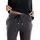 Bugatti Pyjamahose "Bologna", Herren, Gr. 58, N-Gr, grau (grau, dunkel, melange), Obermaterial: 51% Polyester, 46% Baumwolle, 3% Elasthan, lang, Hosen Pyjamahose, mit Seitentaschen, niedriger Bund, bequem, elastisch, Materialmix