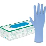 B.Braun Einmalhandschuhe Vasco Guard long, Nitril, puderfrei, blau, 100 Stück, Größe M