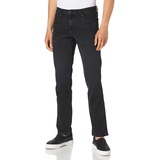 WRANGLER Herren Greensboro Jeans, Black Crow, 34W / 30L