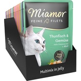 Finnern Miamor Miamor Feine Filets in Jelly Mixtray Pouch 24 x 100 g