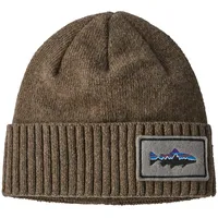 Patagonia Brodeo Beanie fitz roy trout patch ash, Uni