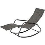ACAMP Schaukelliege 143 x 57 x 81 cm Anthrazit