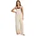 Roxy Jumpsuit "Easy Isle", Damen, Gr. XL, natural, Obermaterial: 85% Viskose, 15% Leinen., Overalls Jumpsuit