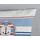 Muller Textil Selin Gestreift Blau 200 x 200 cm + 2 x 80 x 80 cm