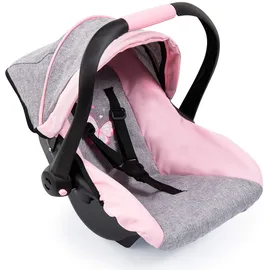 Bayer Puppenautositz EasyGo grau rosa 67933AA