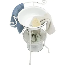 Haku-Möbel HAKU Möbel Badmöbel-Set 28361 weiß 56,0 x 40,0 x 85,0 cm