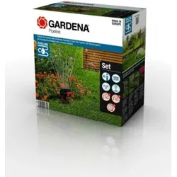 Gardena Sprinklersystem Start-Set Pipeline mit Viereckregner