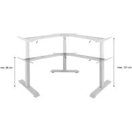 Mendler 3in1 Gestell HWC-D40 47 kg  ~  grau