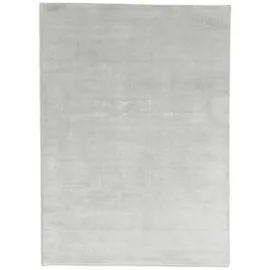 Schöner Wohnen Aura Handwebteppich 200 x 300 cm Silber/Grau