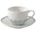 Villeroy & Boch Fleur Vert Kaffeetasse mit Untertasse 0,16 l Grün