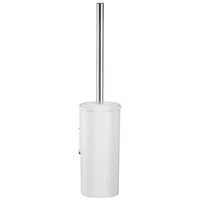 Keuco WC-Bürstengarnitur Moll 12764 vc./we., Wd.-Modell, m Opak-Kst.-Einsatz